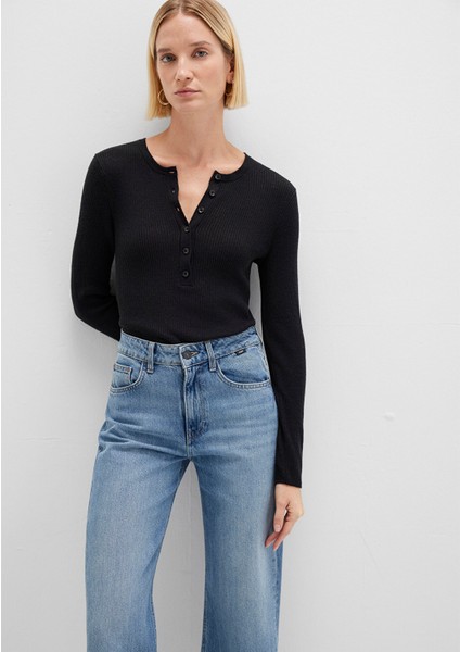 Yün Karışımlı Düğme Detaylı Antrasit Kazak 1710730-80023 fiyatları