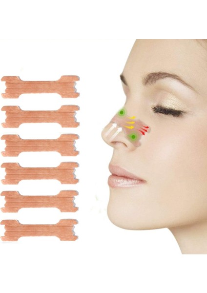 10 Adet Horlama Burun Bandı + Kafesli Horlama Burun Aparatı - 2li Set J5M9T0 fiyatları