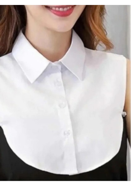 Sahte Yaka Dekoratif Yarım Yaka Gömlektesettür Ici Buluz