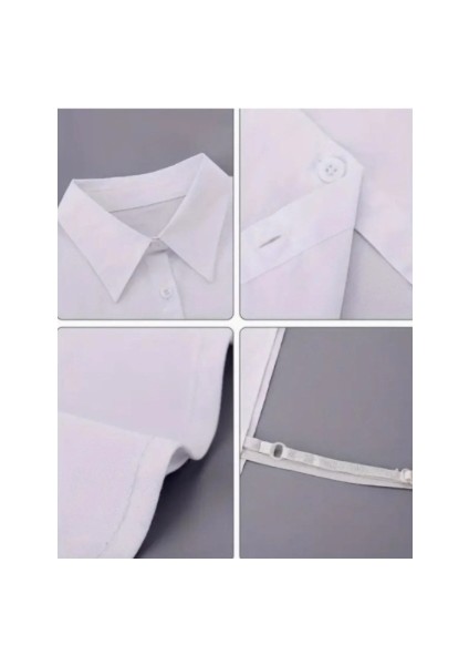 Sahte Yaka Dekoratif Yarım Yaka Gömlektesettür Ici Buluz indirimleri