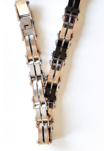 Çelik ve Seramik Çift Taraflı Kullanılabilir Bileklik modelleri