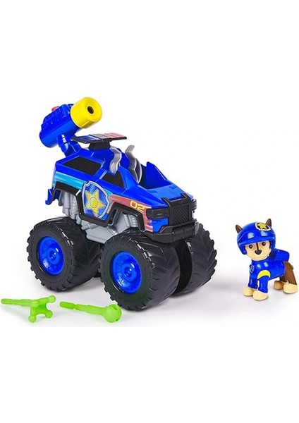 Büyük Tekerlekli Paw Patrol Chase Kurtarma Aracı Mızrak Atarlı Monster Truck Oyuncak fiyatları