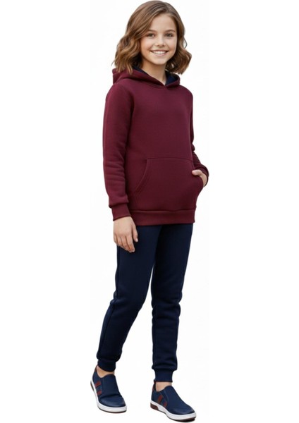 Kız Çocuk 3 Iplik Kombin Eşofman Takım BGL-ST05048 fiyatları