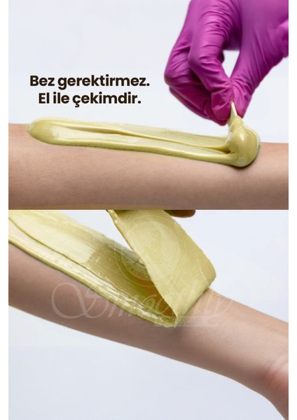 4 Adet Gold Premium Soyulabilen Boncuk Ağda 1200G + Karınca Yumurta Yağ + Spatula - Yedek Set modelleri