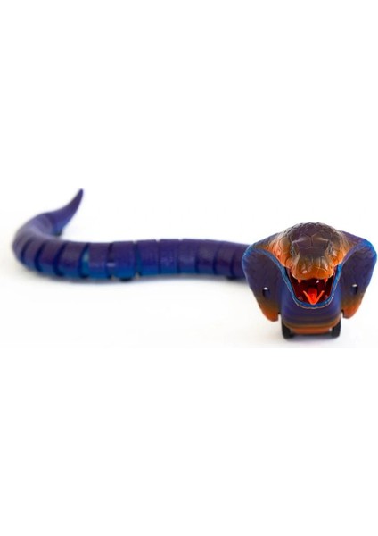 Işıklı Hızlı Hareket Eden Uzaktan Kumandalı Kobra Yılan Şaka Oyuncak USB Şarjlı Gerçekçi Model modelleri