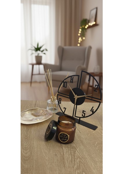 Koyu Amber Huzur Köşesi Kavanoz Mum modelleri