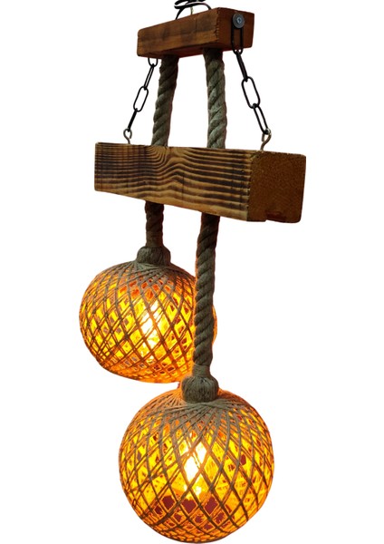 Ahşap Avize Aydınlatma