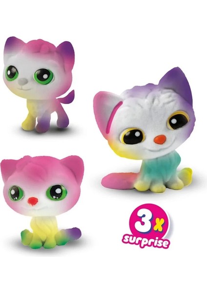 Boya Üfleme Kalemi 3x Kedicik Sürprizi fiyatları