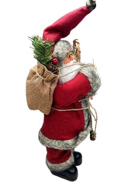 Kırmızı Noel Baba Figür 30 Cm, Yılbaşı Süsü Seti, Neşeli ve Şık Yılbaşı Dekoru fiyatları