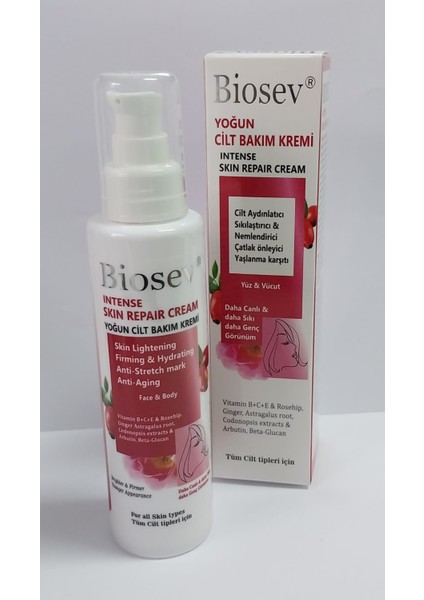 YOĞUN CİLT BAKIM KREMİ (Intense Skin Repair Cream) 150 ml modelleri