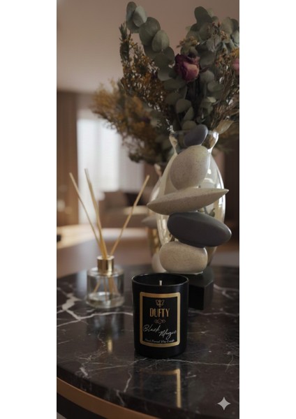 Huzurun Işığı Dekoratif Vanilya Esanslı Premium Cam Mum modelleri