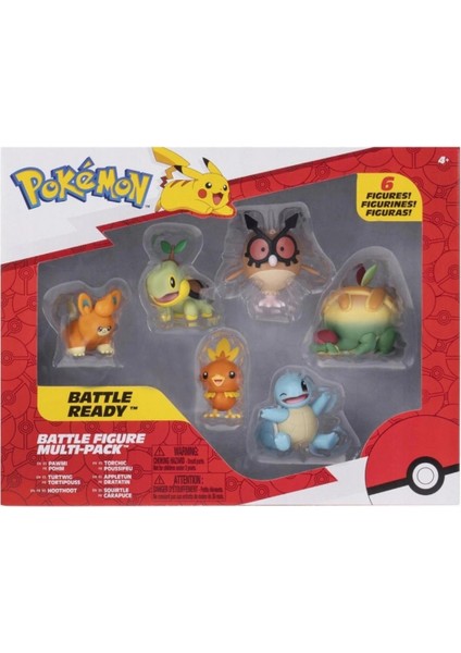 Pokemon Battle 6'lı Figür Seti