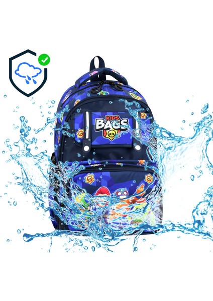 Erkek Çocuk Ortopedik Su Geçirmez Okul Çantası Termal Beslenme ve Kalemlik