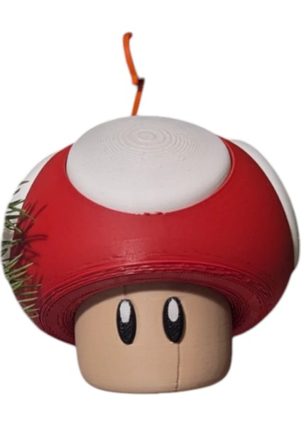 Çok Renkli Süper Mario Mantar Yılbaşı Ağacı Süsü, Neşe ve Renk Katıyor fiyatları