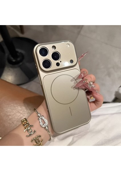 iPhone 12 Promax Uyumlu Magsafe Özellikli 17 Görünümlü Kamera Korumalı ''ag Glass'' Premium Kılıf