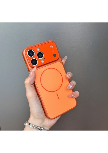 iPhone 12 Promax Uyumlu Magsafe Özellikli 17 Görünümlü Kamera Korumalı ''ag Glass'' Premium Kılıf