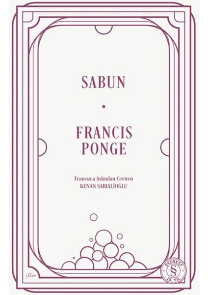 Sabun - Francis Ponge