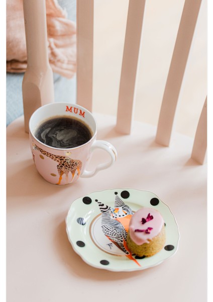 Animals Beyaz Porselen Pasta Tabağı 16 cm fiyatları