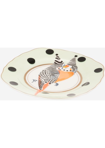 Animals Beyaz Porselen Pasta Tabağı 16 cm modelleri