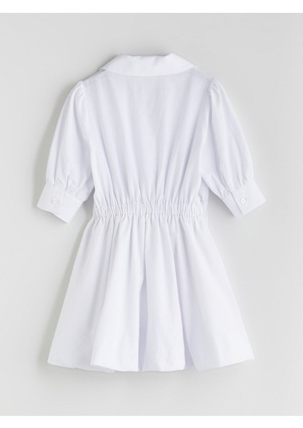 Yeni Sezon Kruvaze Yaka Kız Çocuk Elbise fırsatları