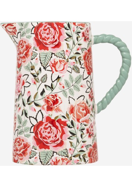 Dolly Rose Yeşil Stoneware Sürahi 1000 ml