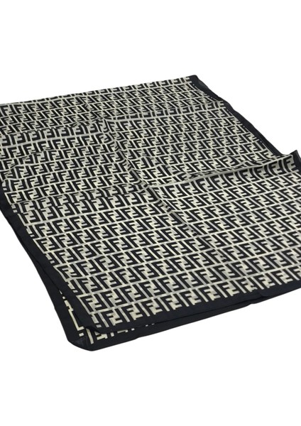 Vual Ipek Şal F Baskılı Desen Siyah Krem indirimleri