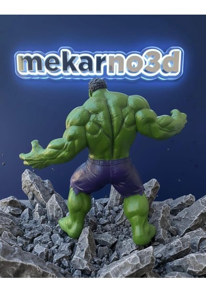 Hulk Figür – El Işçiliği Boyama 3D Baskı Dekoratif Koleksiyon Oyuncak (22 cm) fiyatları