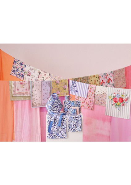 Strawberry Garden Mavi Porselen Kupa 275 ml indirimleri