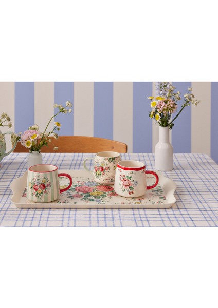 Feels Like Home Yeşil Stoneware Kupa 340 ml fiyatları