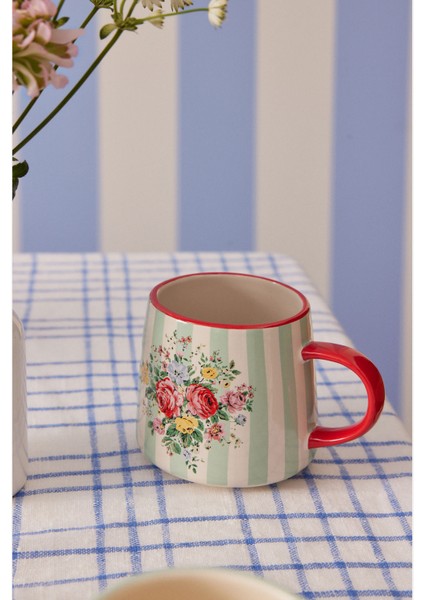 Feels Like Home Yeşil Stoneware Kupa 340 ml modelleri