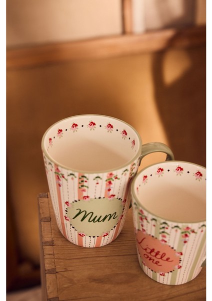 Spring Birds Yeşil Stoneware Kupa Seti 260 Ml- 375 ml fiyatları