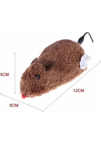 Kurmalı Kedi Eğitim Oyuncağı Tüylü Peluş Fare Yakalama Interaktif Sevimli Eğlenceli Oyuncak fırsatları