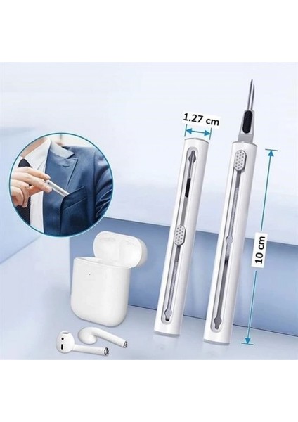 Çok Amaçlı Yumuşak Fırçalı Kablosuz Kulaklıklar Için Kulaklık Temizleme Kiti indirimleri