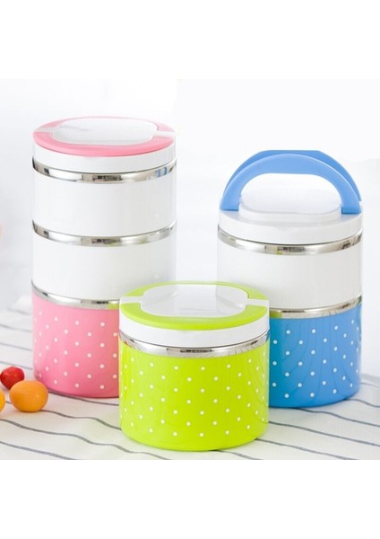 Yemek Termosu 2li Tutacaklı Sefer Tası - Hiper 2 Katlı Yemek Termos fırsatları