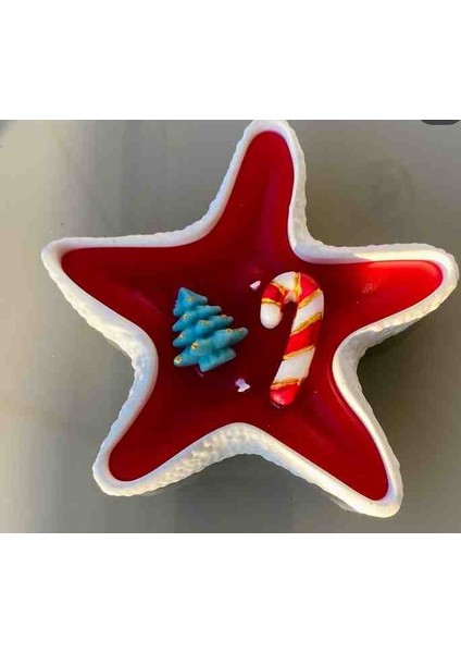 Yıldız Şeklinde Yılbaşı Mumu