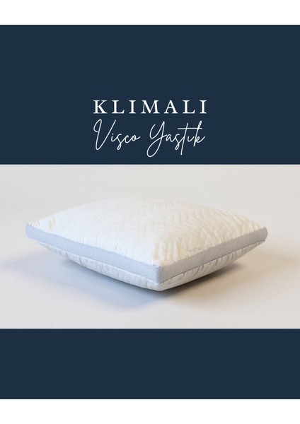 Spacer Line Klimalı Kapitone Yastık | Beyaz | 50X70 | Otel Konfor Yastığı fırsatları