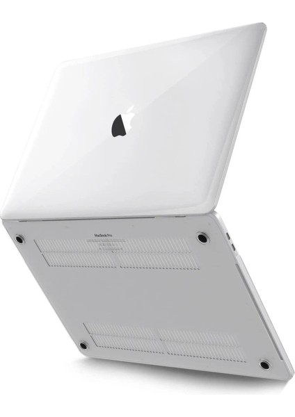 OMR02 Macbook Pro 16.2 2021 Macbook Buzlu Kapak - Şeffaf