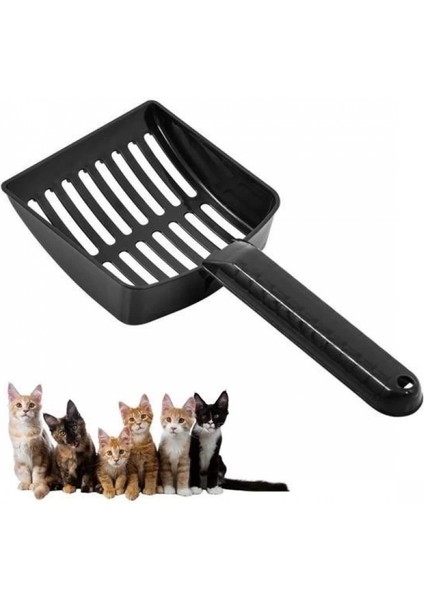Plastik Evcil Hayvan Kedi Kumu Temizleme Eleme Küreği