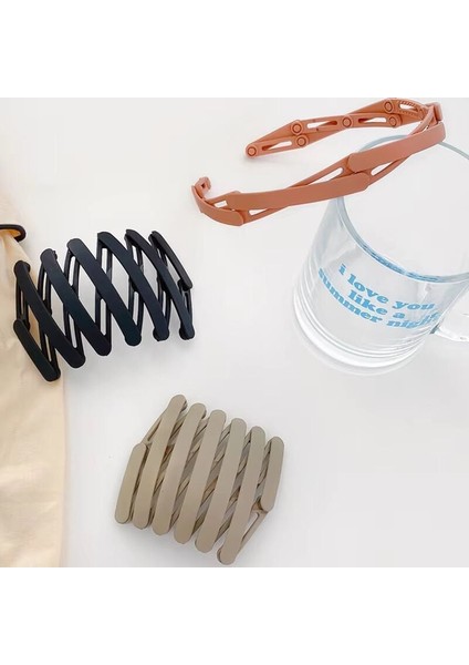 Portatif Katlanabilir Saç Tacı Saç Tokası fırsatları