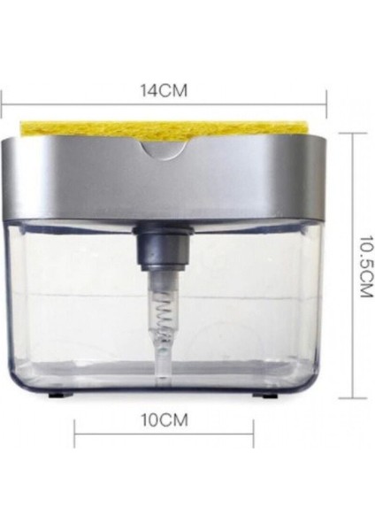 Pompa Mekanizmalı Sünger Hazneli Sıvı Sabunluk modelleri