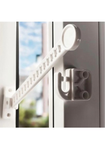 Bebek Çocuk Evcil Hayvan Güvenlik Ayarlanabilir Koruyucu Pencere Havalandırma Kilidi fırsatları