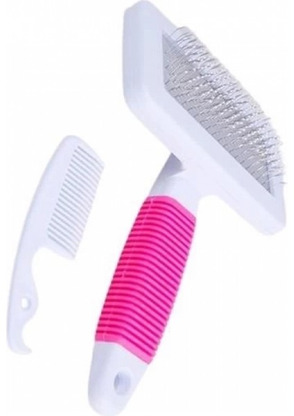 Kedi Köpek Telli Küçük Boy Tüy Bakım Seti Evcil Hayvan Tarama Fırçası fiyatları