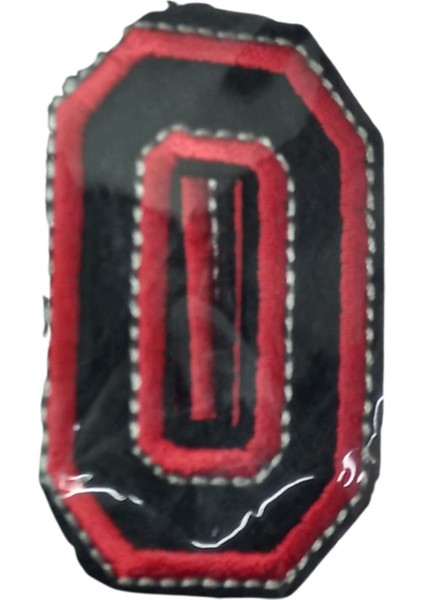 Aplike Ütü Ile Yapışan 0 Rakamı Arma 4x5 cm