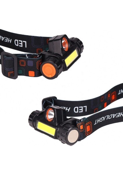 Kafa Lambası - 8 Saat Dayanıklı Şarjlı Sensörlü Mıknatıslı - Kamp - Balıkçılık- Acil D fiyatları