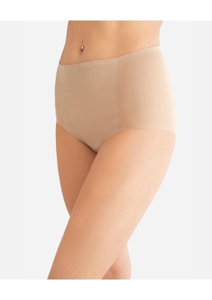 Nbb Karın Toparlayan Lazer Kesim Yüksek Bel Külot Korse