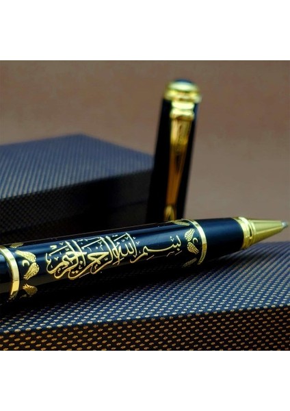 Besmele Kabartmalı Kutulu Kalem fiyatları