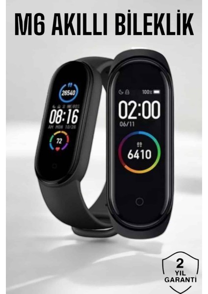 Akıllı Bileklik Su Geçirmez Bileklik Uzun Pil Ömrü ve Hızlı Şarj Özelliği - FK001T-4SZ1E7
