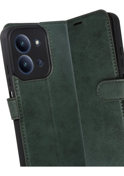 Xiaomi Redmi 15C 4g Trend S Plus Kapaklı Kılıf - YEŞIL-(5796) - FK001T-4SXWO6 modelleri