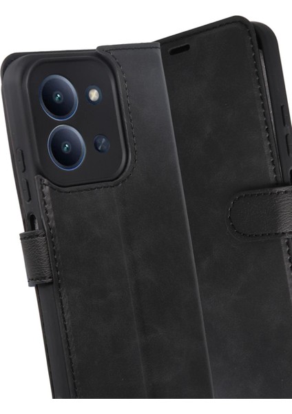 Xiaomi Redmi 15C 4g Trend S Plus Kapaklı Kılıf - SIYAH-(5796) - FK001T-4SXWM4 modelleri