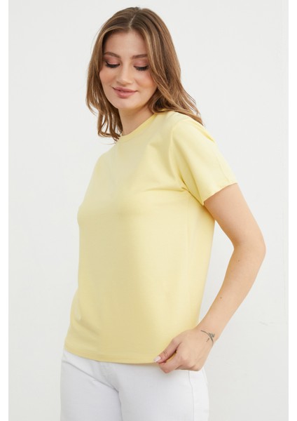 Basic Bisiklet Yaka Tişört indirimleri